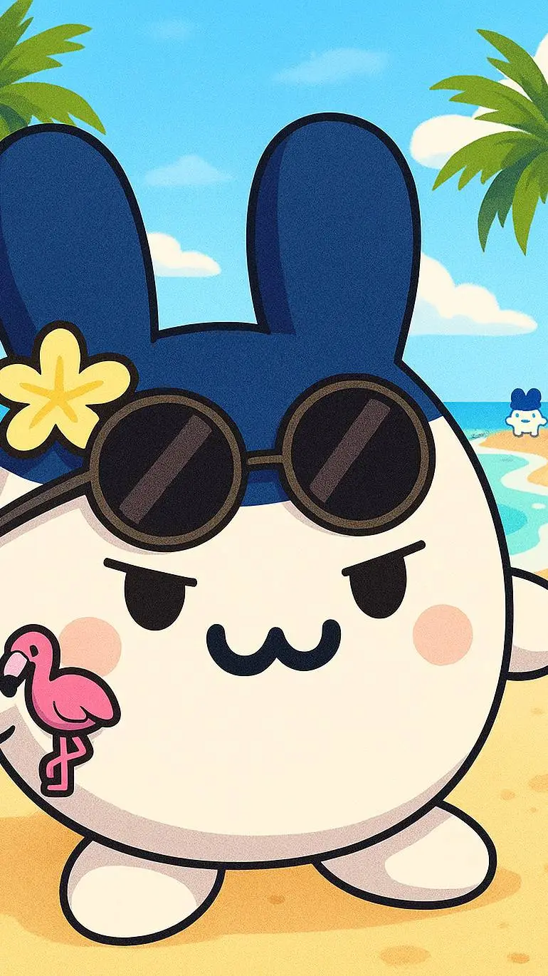 ai character: KeyWest Kirbina!!! background