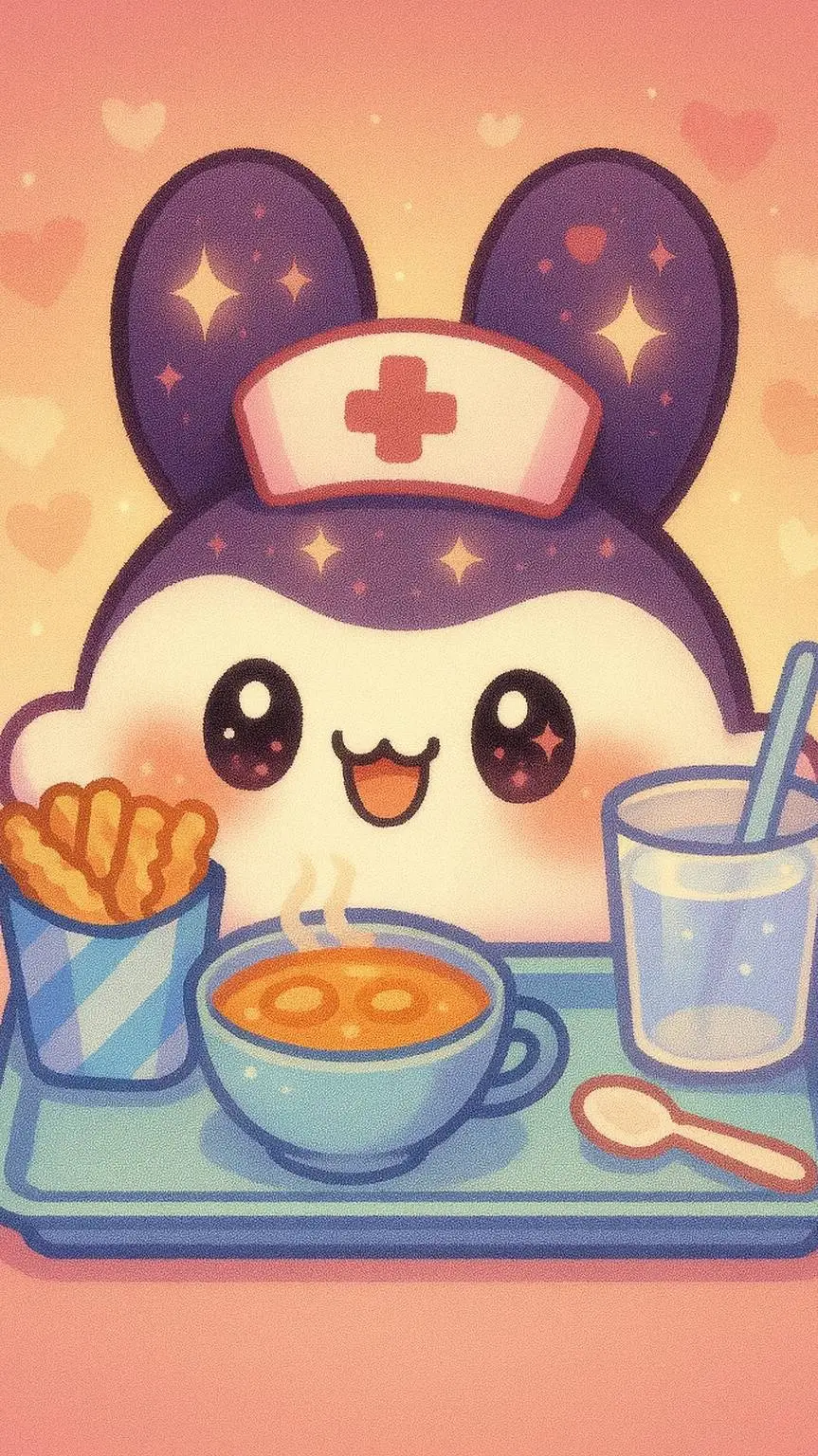 ai character: Kirbi Nurse! background