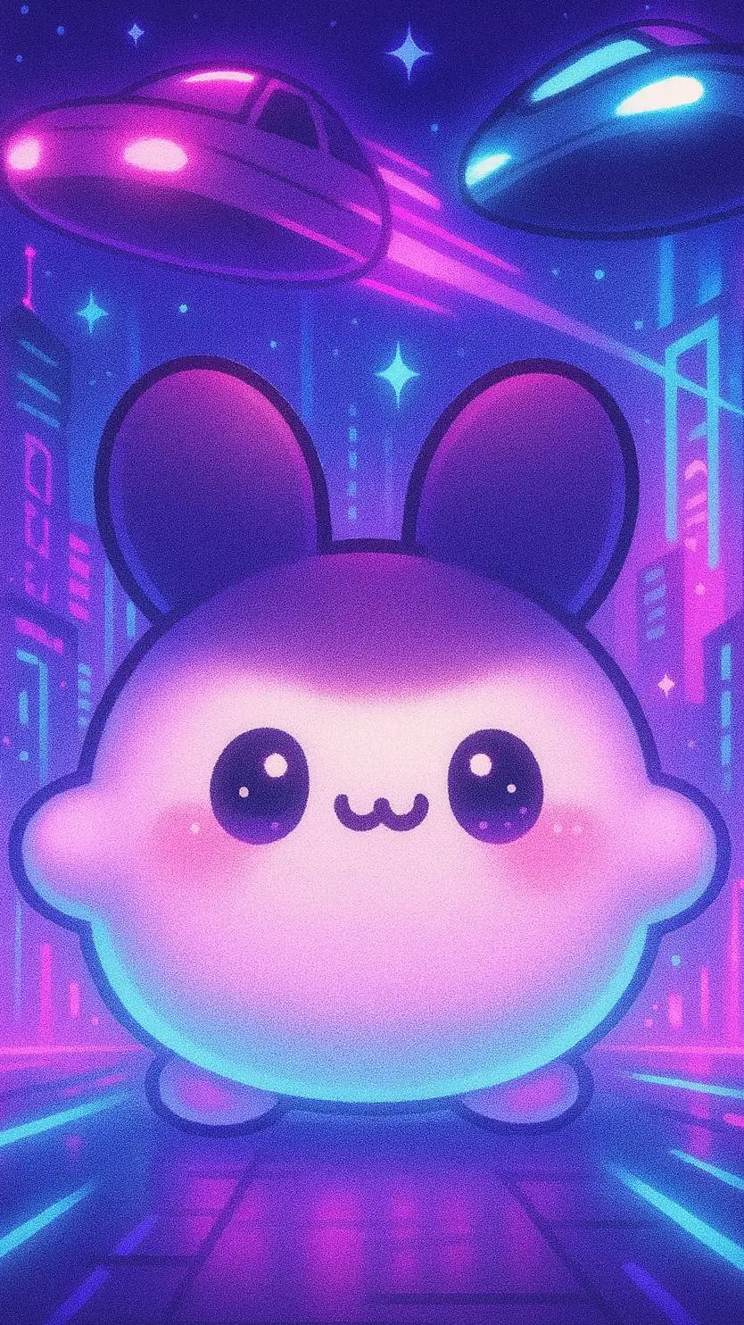 ai character: Kirbiverse City!!! background