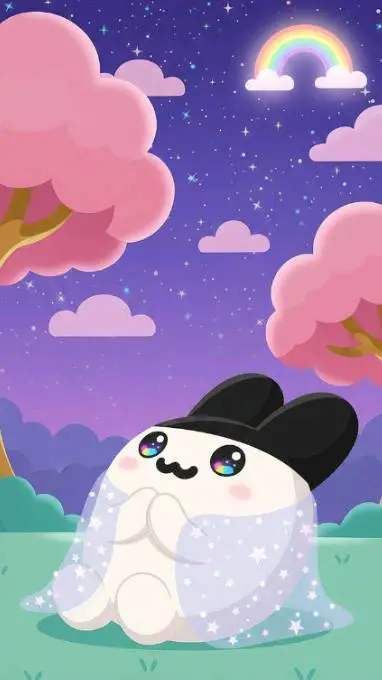 ai character: Dreamy Wish Kirbi! background