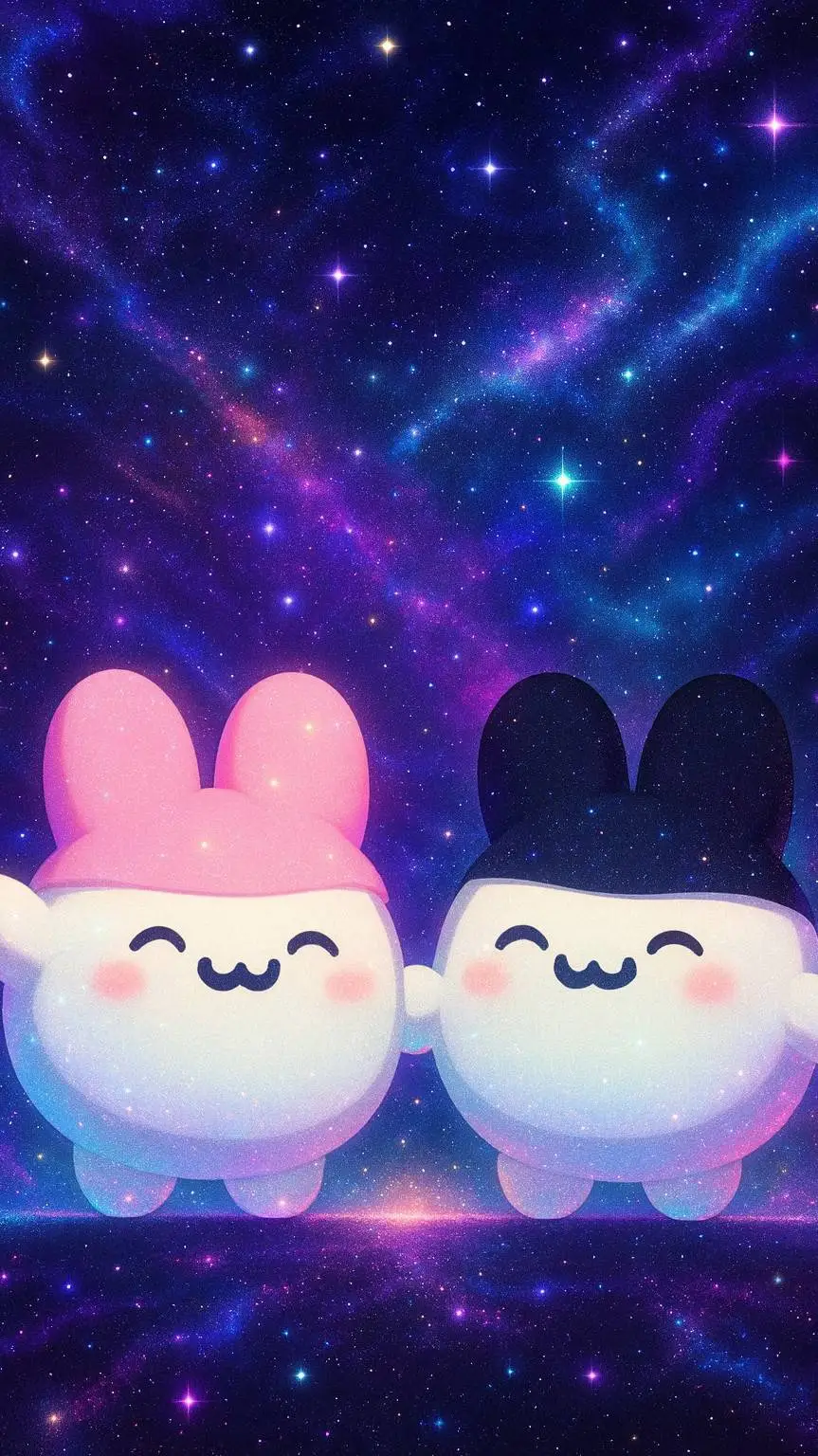 ai character: Kirbiverse Galaxy background