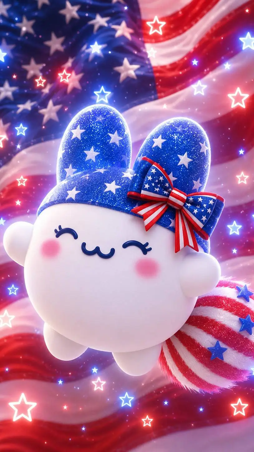 ai character: Starmerabi 🇺🇸⭐ background