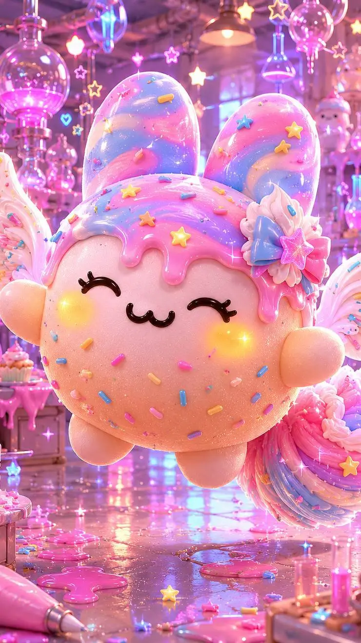 ai character: Cakiebibi  background