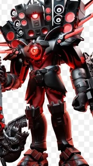 ai character: titán speaker man background