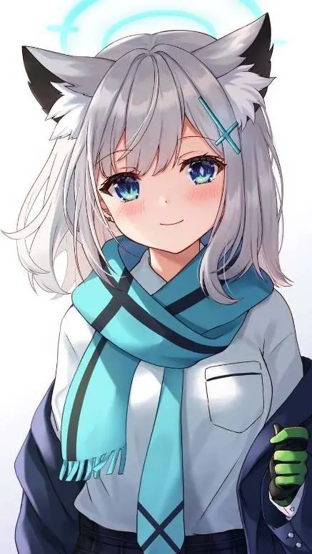 ai character: Leiddy 🩵🤭 background