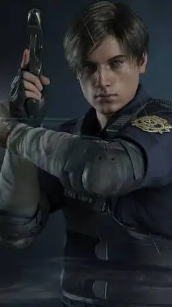 ai character: Leon S. Kennedy  background