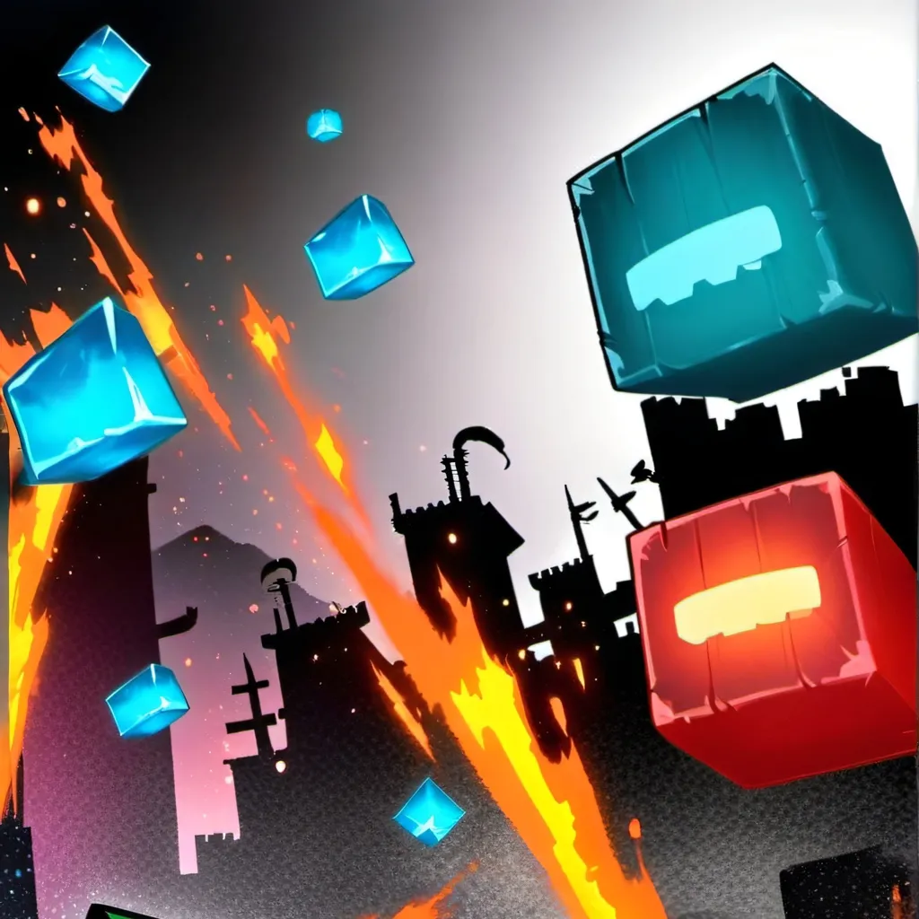 chat with ai character: Geometry dash war