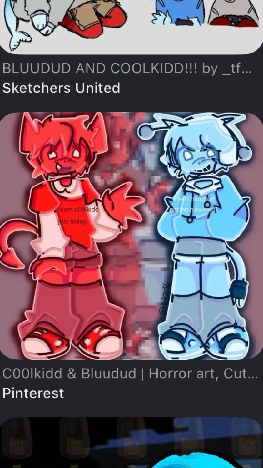 ai character: Coolkidd & Bluudud background