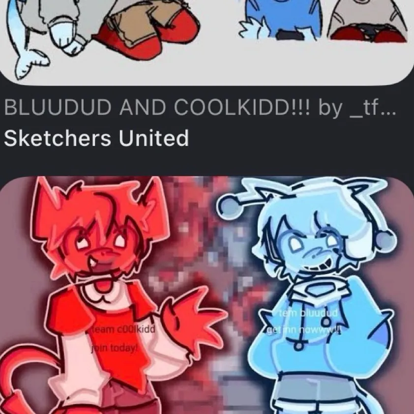 chat with ai character: Coolkidd & Bluudud