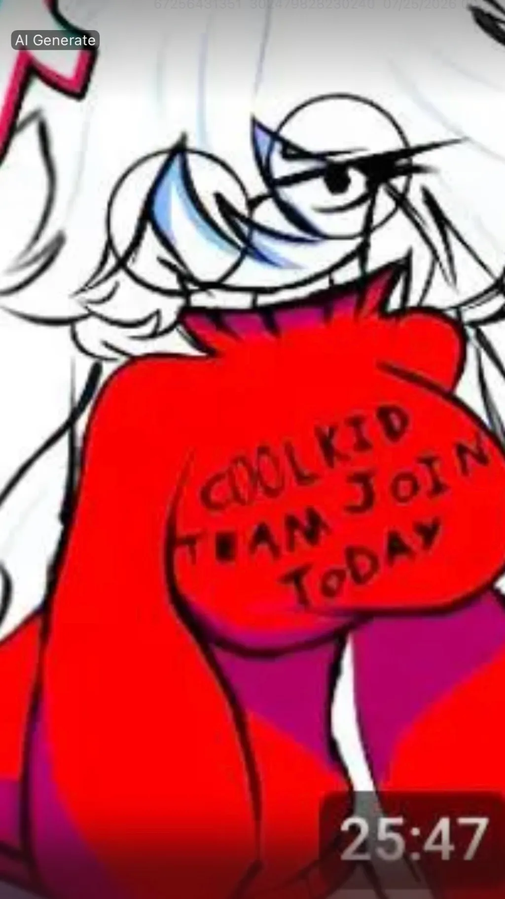 ai character: Coolkidd girl background