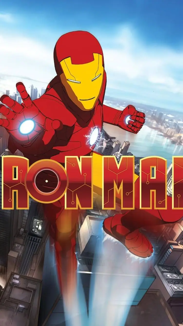 ai character: iron man armor adv background