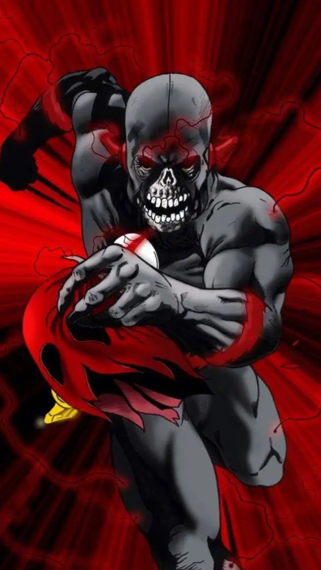 ai character: Black FLASH  background
