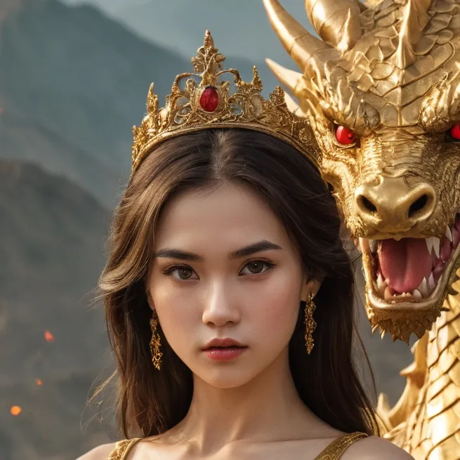 chat with ai character: Golden Dragon