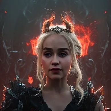 chat with ai character: Queen of Flames