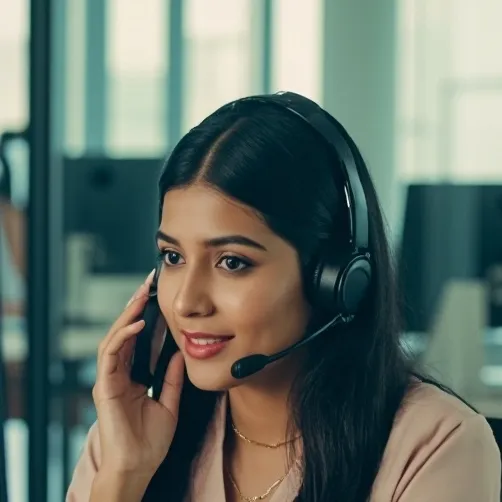 chat with ai character: Scam Center Girl