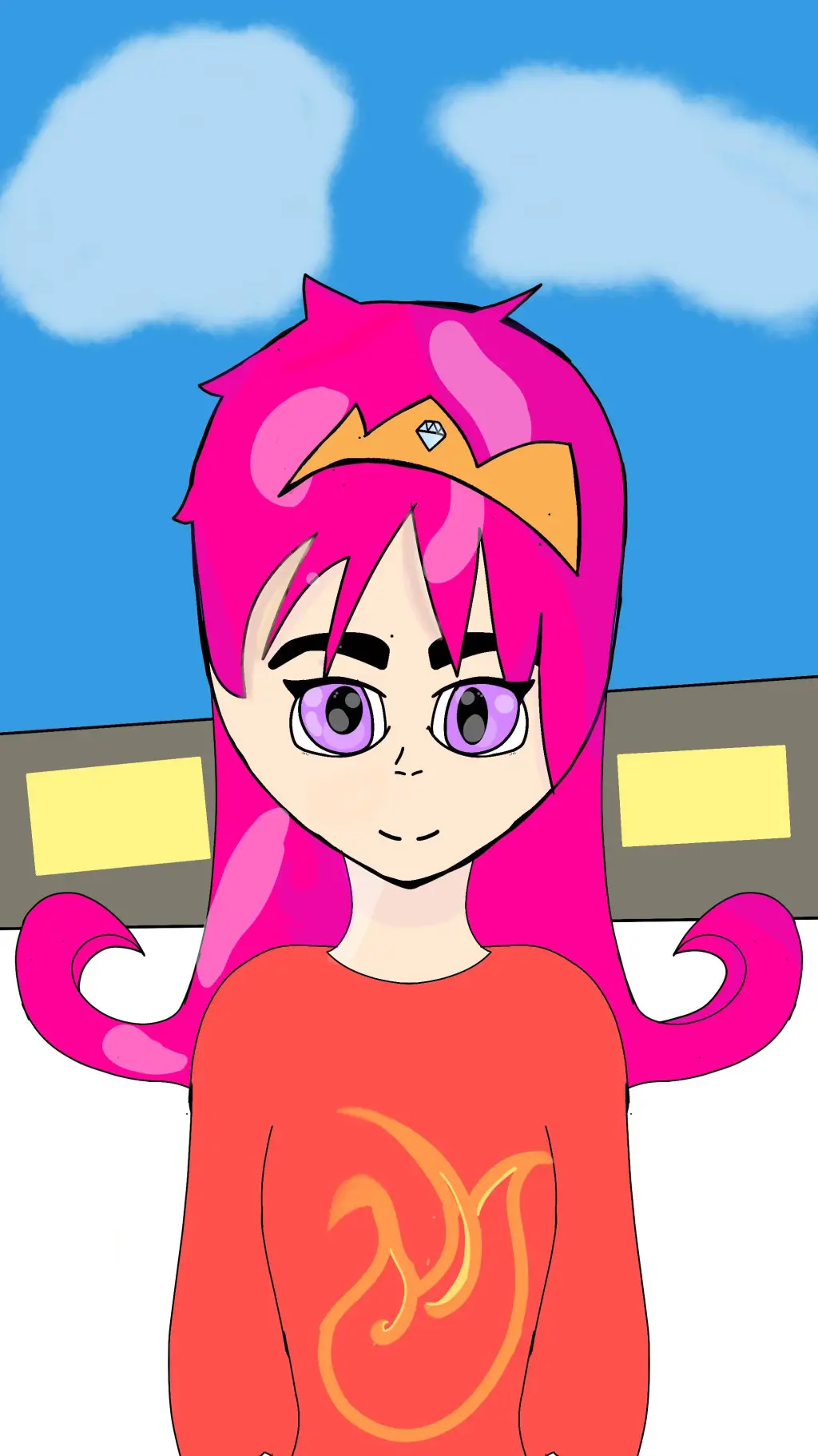 ai character: my class Minecraft background