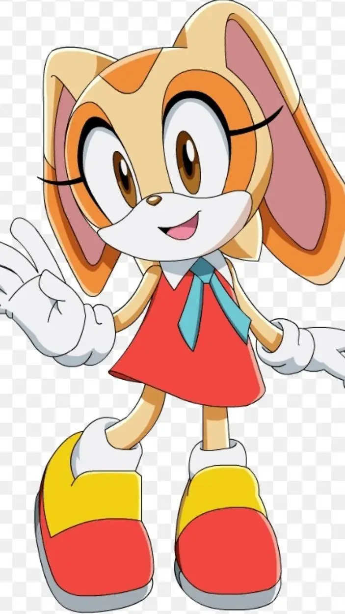 ai character: Cream background