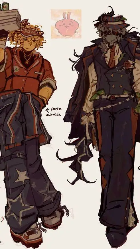 ai character: CollegeAu forsaken background