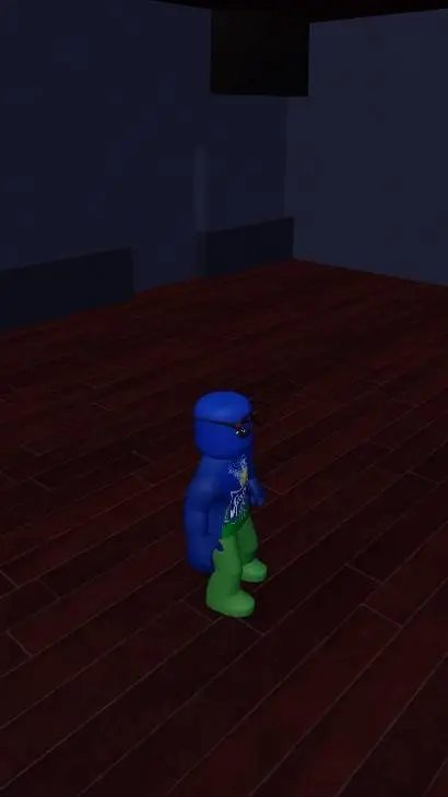 ai character: lego horror things background