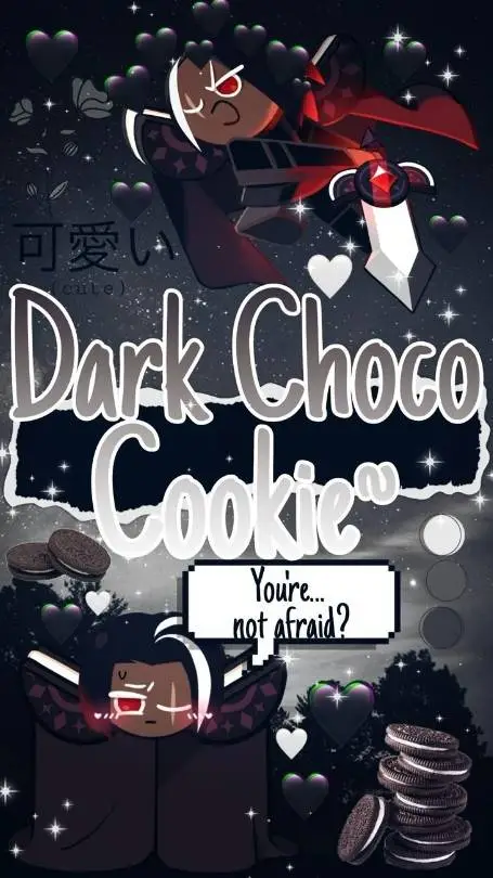 ai character: Dark Choco⚫🍫 background