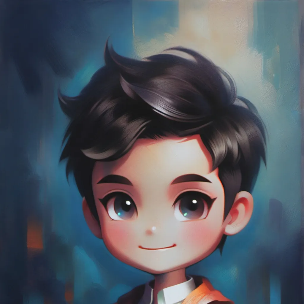 chat with ai character: chain necklace boy