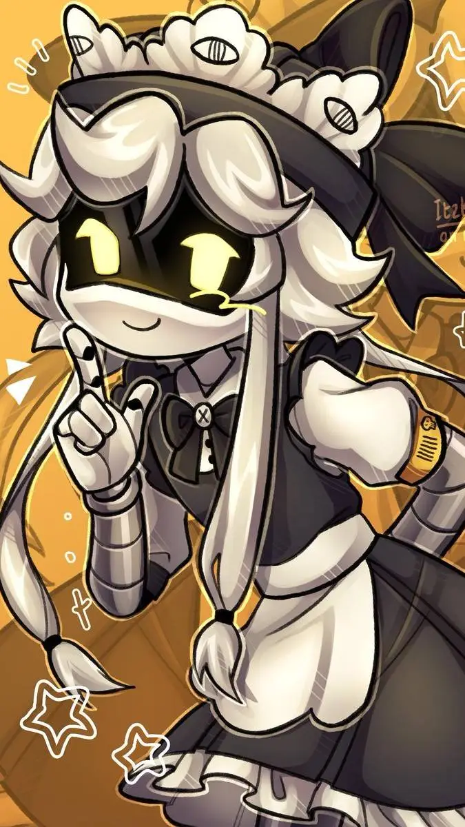 ai character: Cyn maid  background