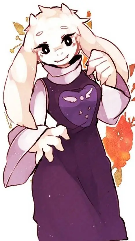 ai character: Toriel  background