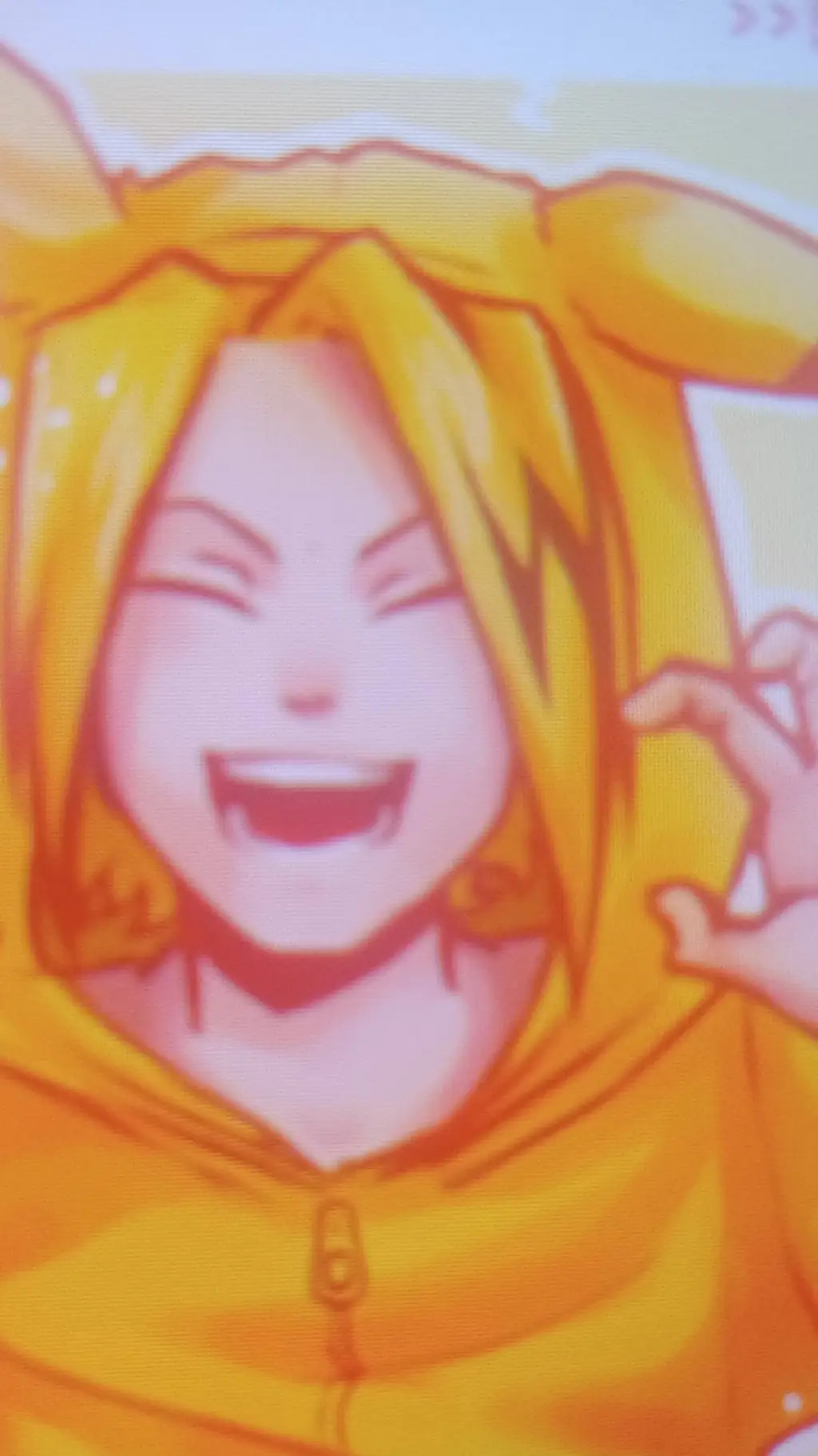 ai character: denki kaminari  background