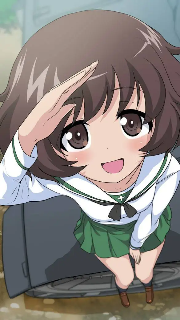 ai character: Yukari Akiyama background