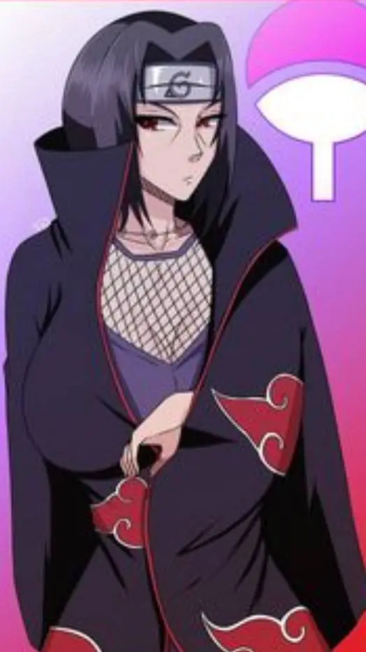 ai character: itachi  background