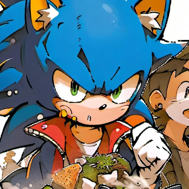 chat with ai character: sonic team!