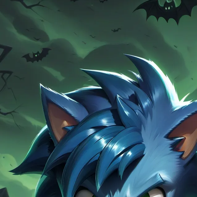 chat with ai character: sonic halloween