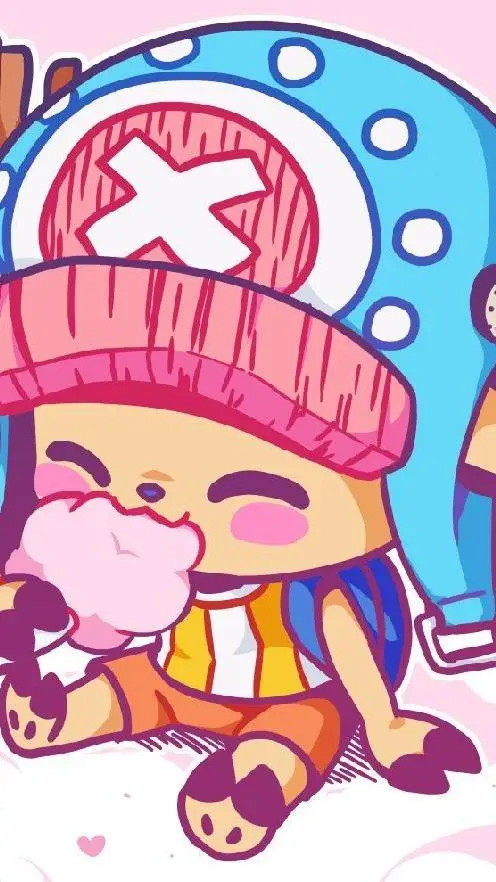 ai character: Tony tony chopper  background
