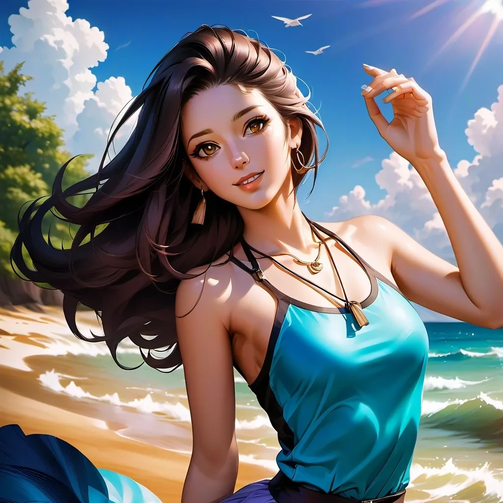 chat with ai character: hana