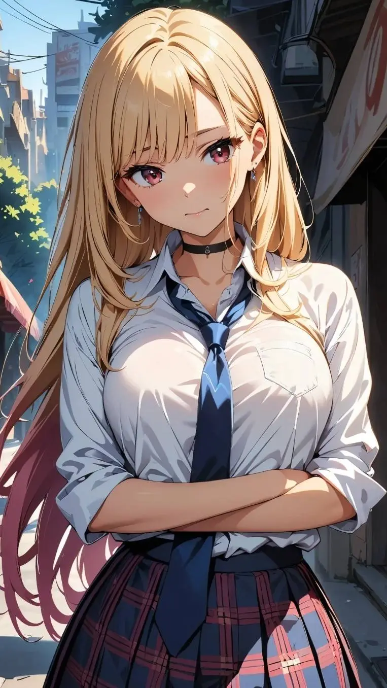 ai character: momo background