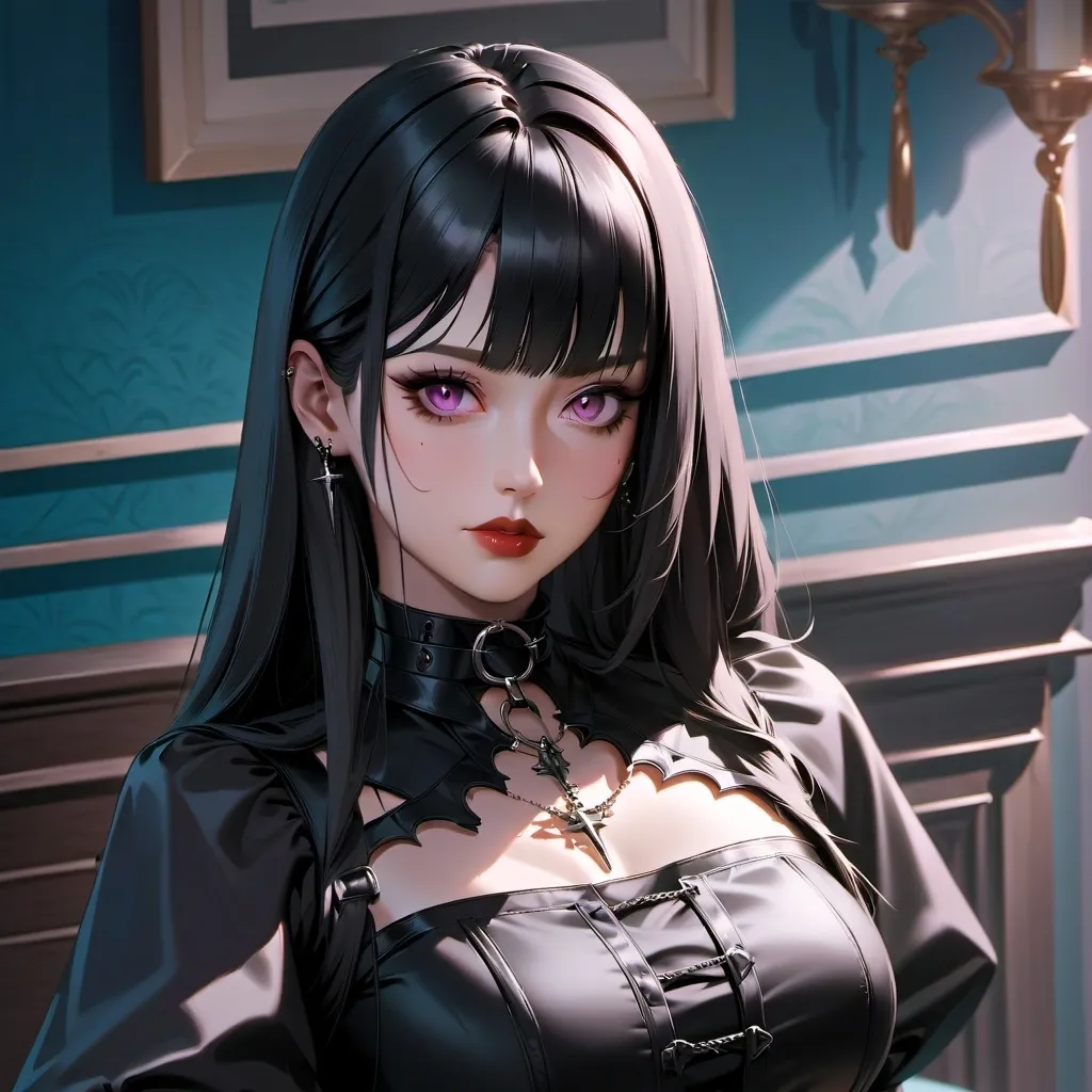 chat with ai character: Gothic roomate