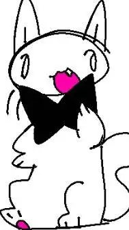ai character: Bowtie cat background