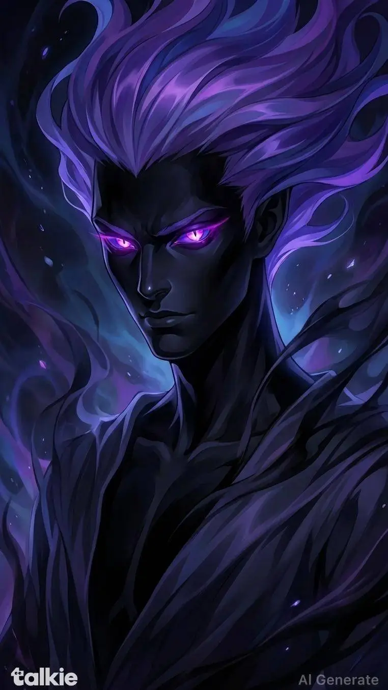 ai character: Ombre background