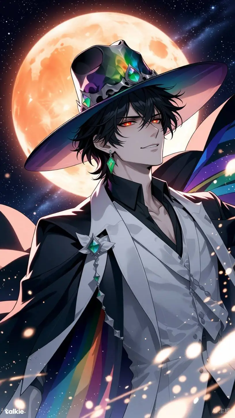 ai character: Crazy background