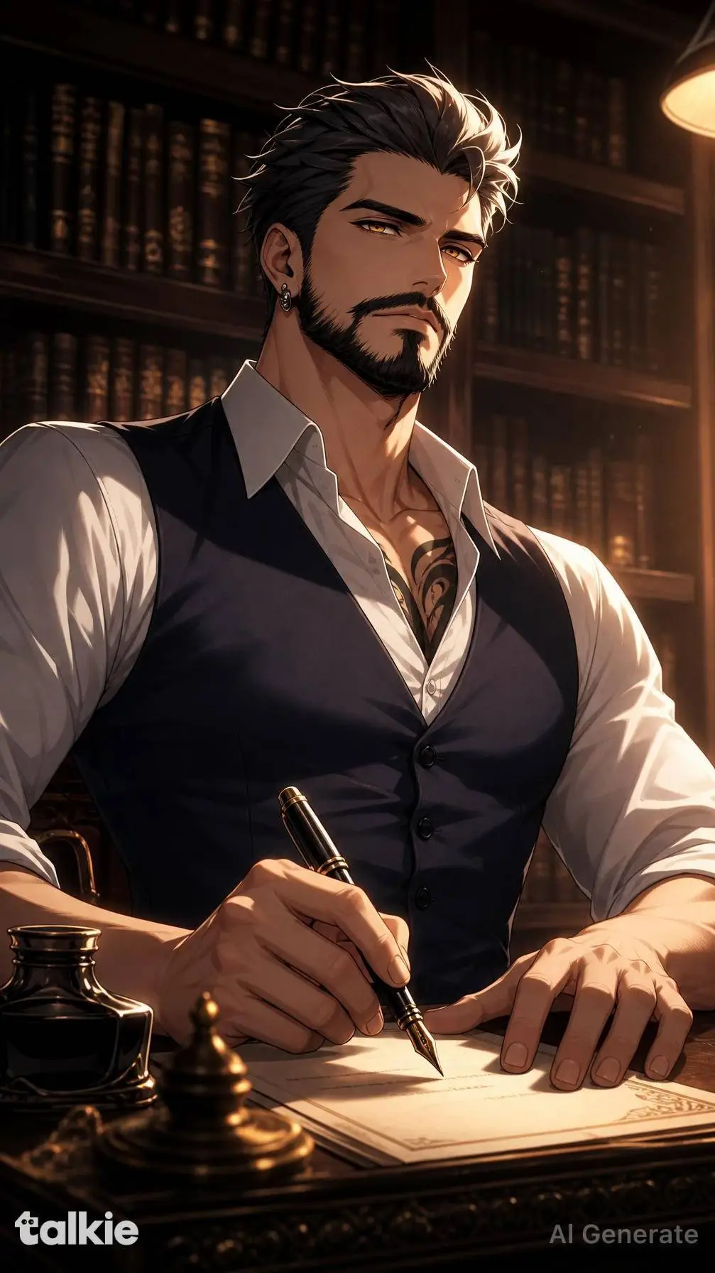 ai character: Raffael Coll background