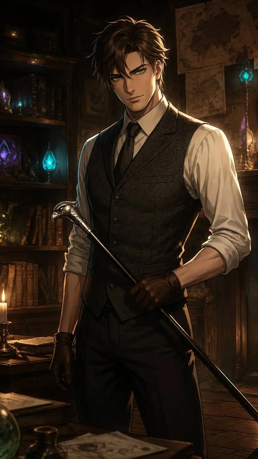 ai character: Gareth Vane background