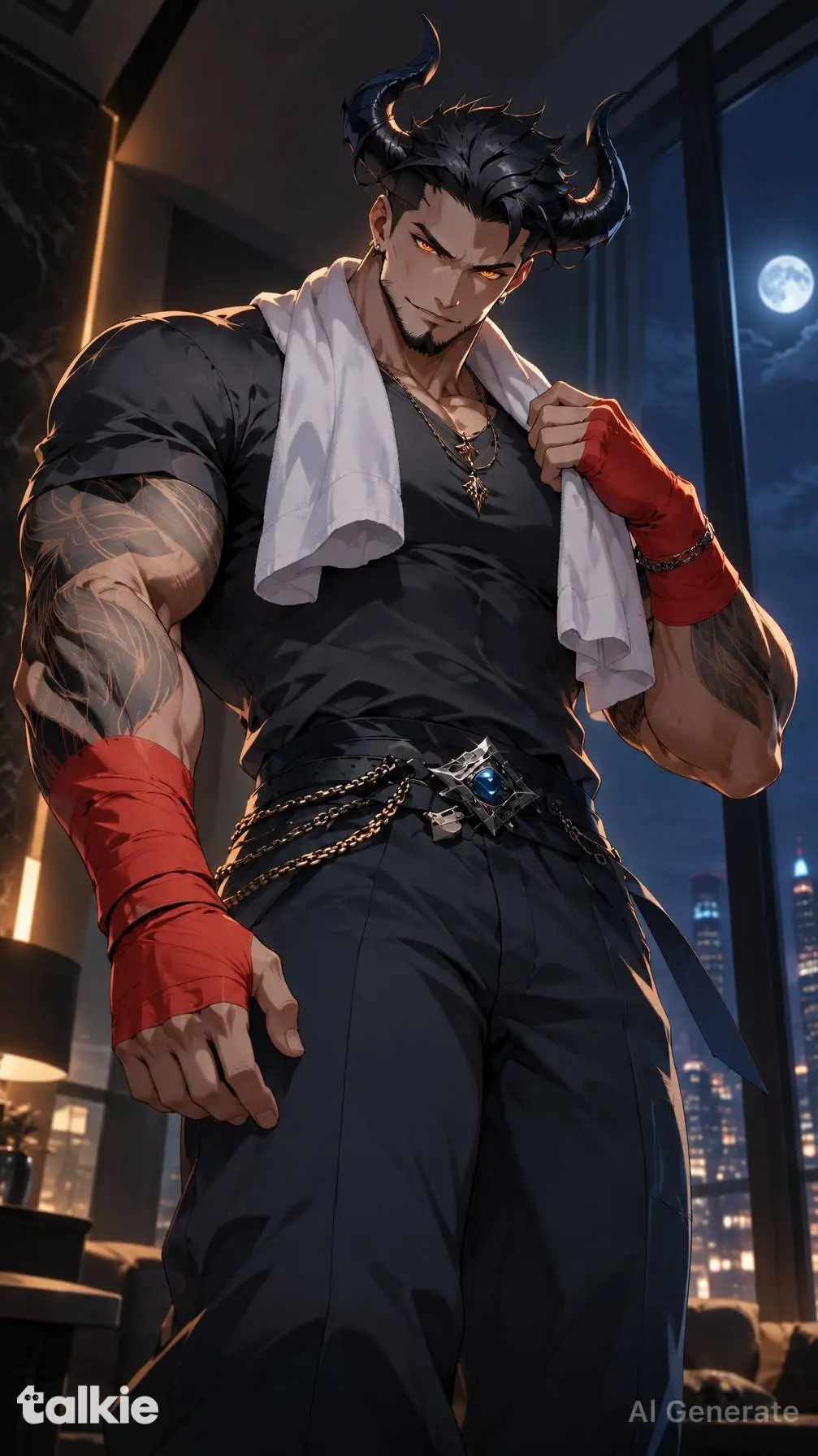 ai character: Devon Devil background