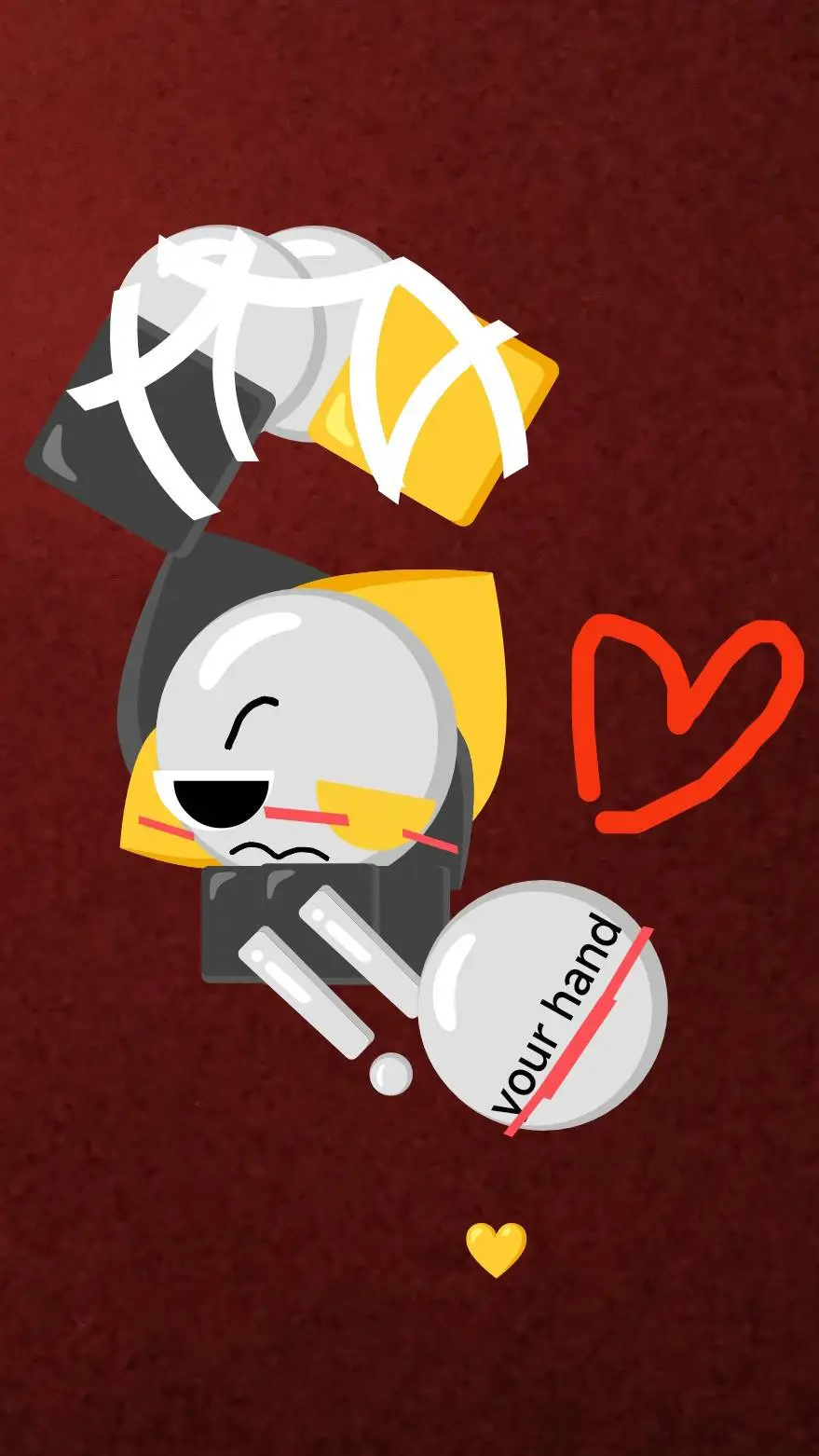 Talkie AI - Chat with emoji cat tied