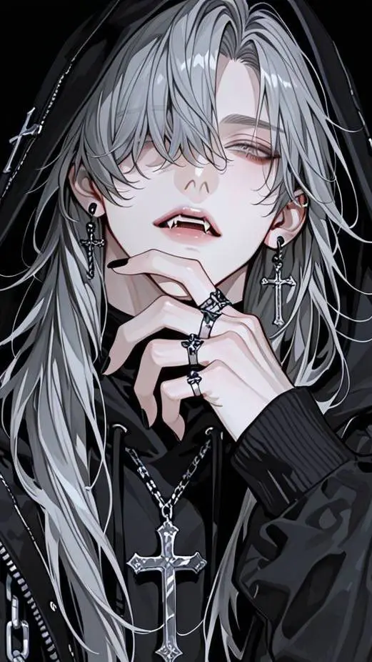 ai character: {🖤Axel🚬} background