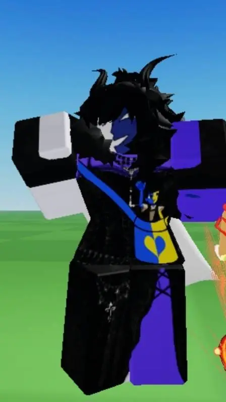 ai character: Moony (my oc btw)  background