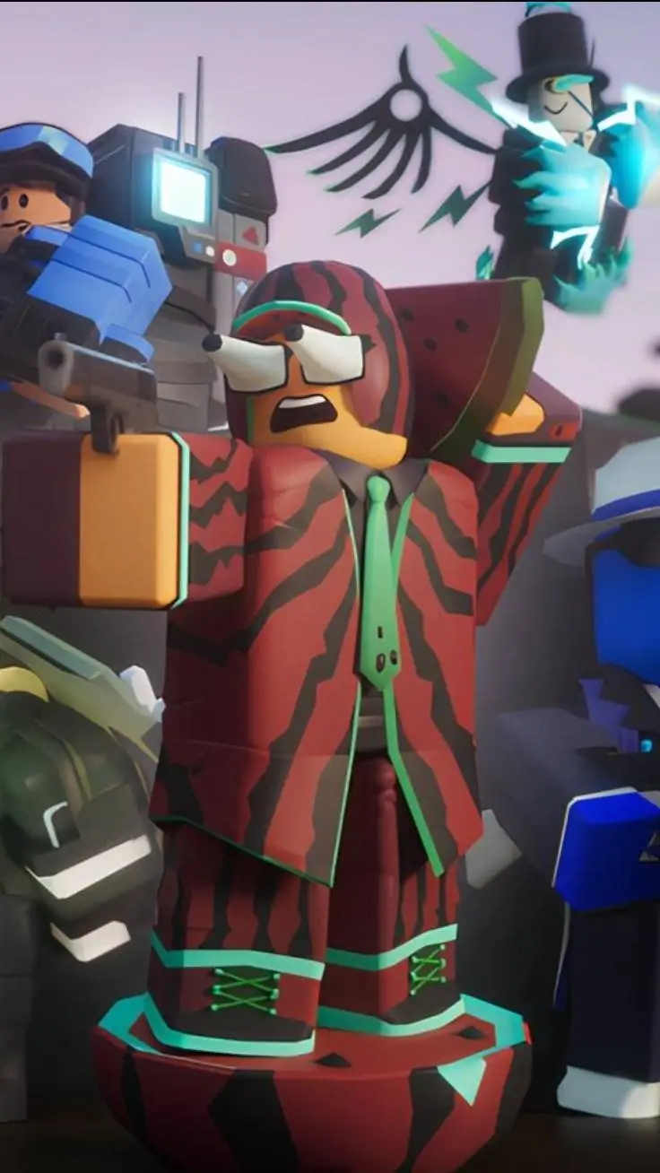 ai character: TDS lobby! background