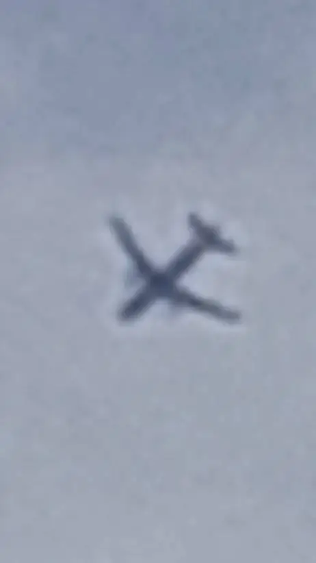 ai character: 787 fly-by background