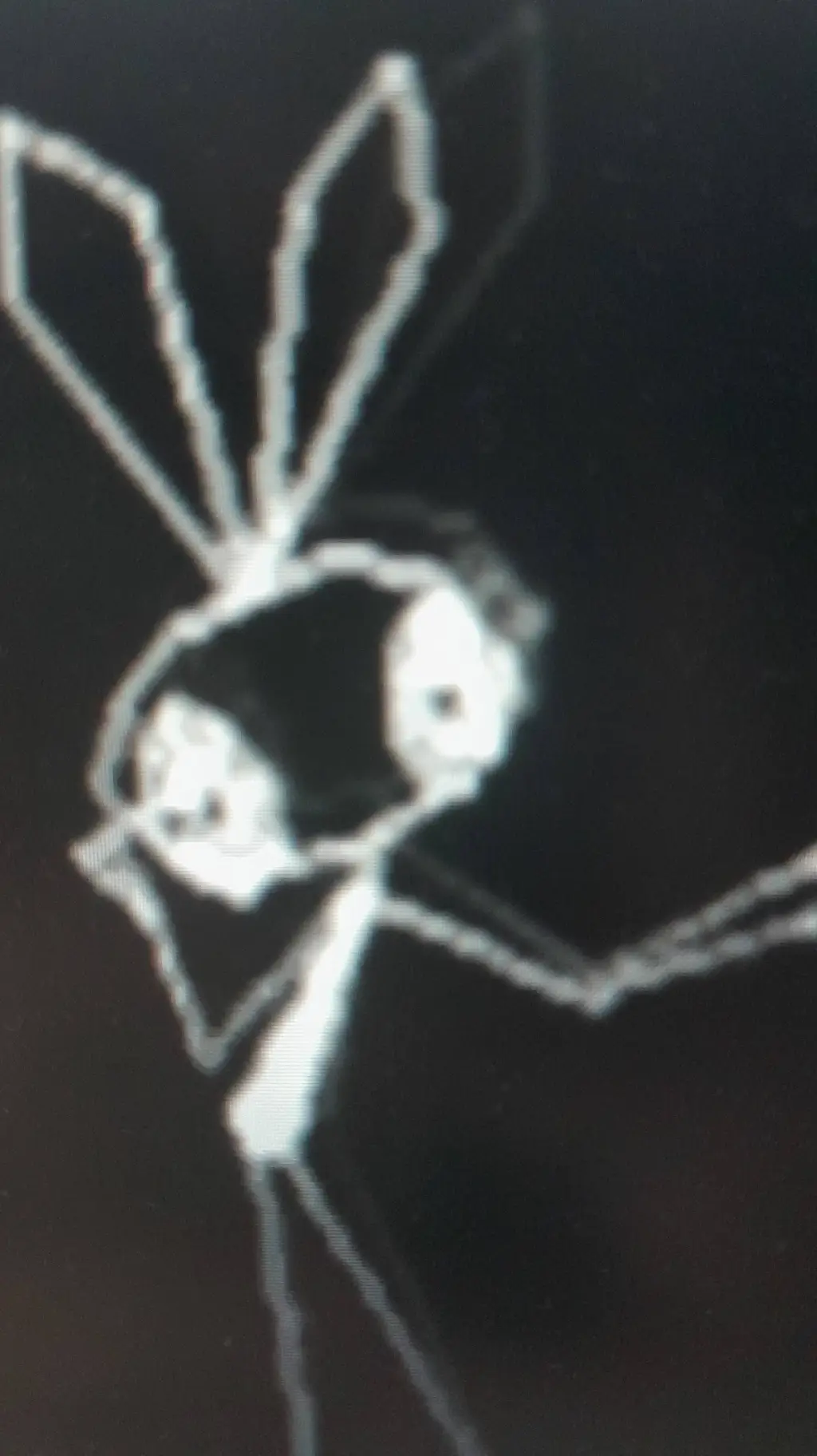 ai character: vibri dancing now background
