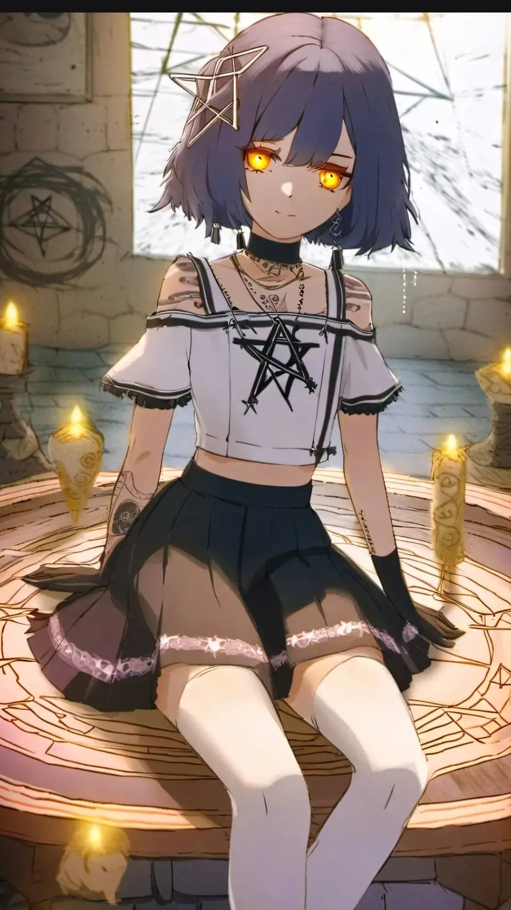 ai character: Alicia background
