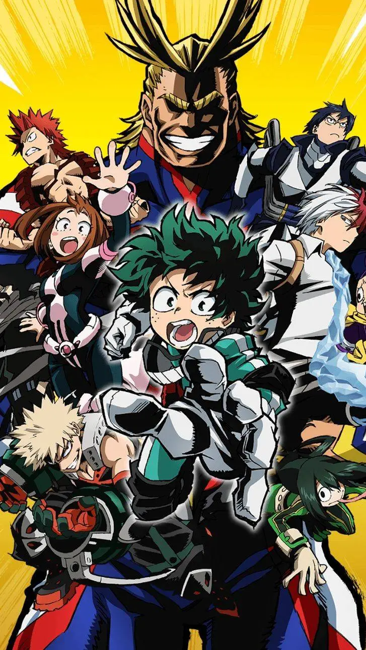 ai character: Mha new student!!! background